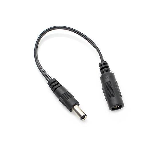 ADAPTER DC GNIAZDO 2,1x5,5mm-WT.2,5x5,5mm z przew