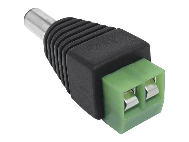 WTYK DC 2,1x5,5mm Z SZYBKOZŁĄCZEM