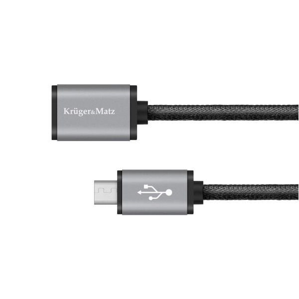 KABEL POŁĄCZENIOWY GNIAZDO USB-WTYK USBmicro 1m