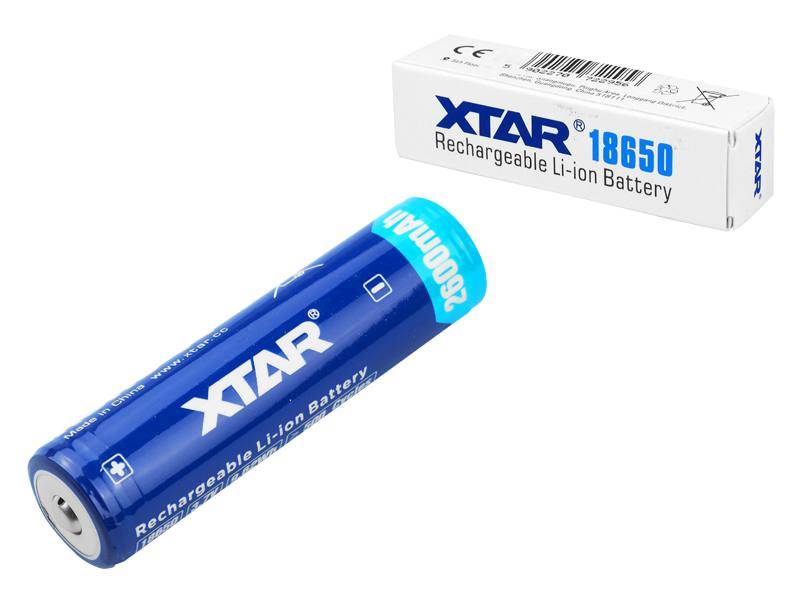AKUMULATOR 18650 3,7V 2600mAh Z ZABEZPIECZENIEM