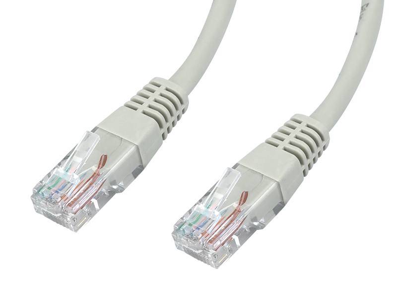KABEL SIECIOWY KAT6 SZARY 0,25m