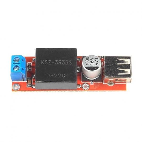 MODUŁ PRZETWORNICY NAPIĘCIA 7-24V->5V GNIAZDO USB