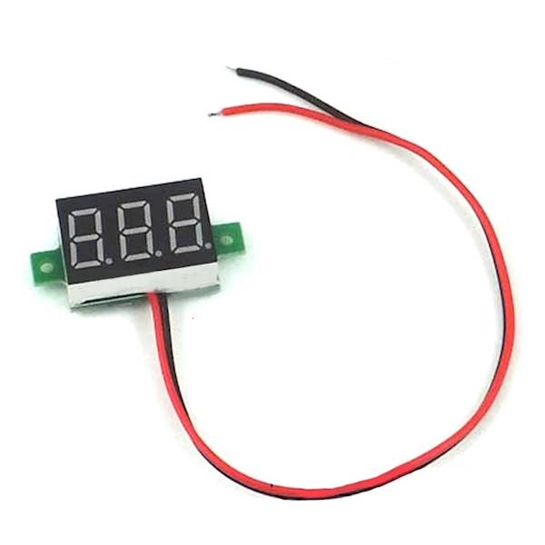 MIERNIK WOLTOMIERZ 2,5-30V LED NIEBIESKI