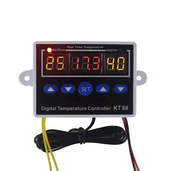 STEROWNIK TEMPERATURY -19+99st.C KT88