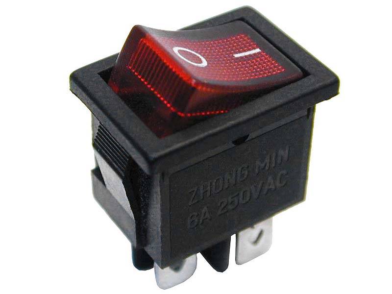 PRZEŁĄCZNIK MK1012C 230V CZERWONY