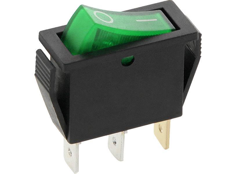 PRZEŁĄCZNIK MK111 12V ZIELONY