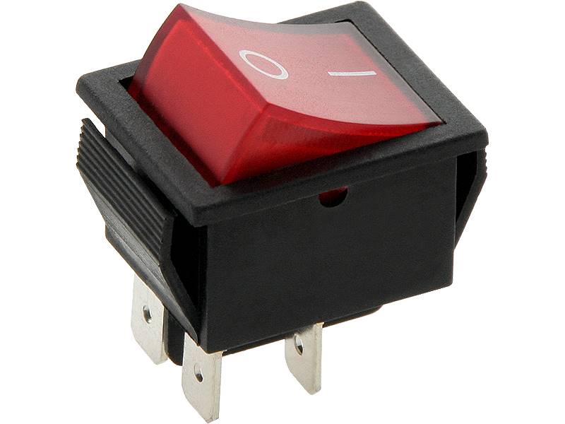 PRZEŁĄCZNIK MK621 12V CZERWONY