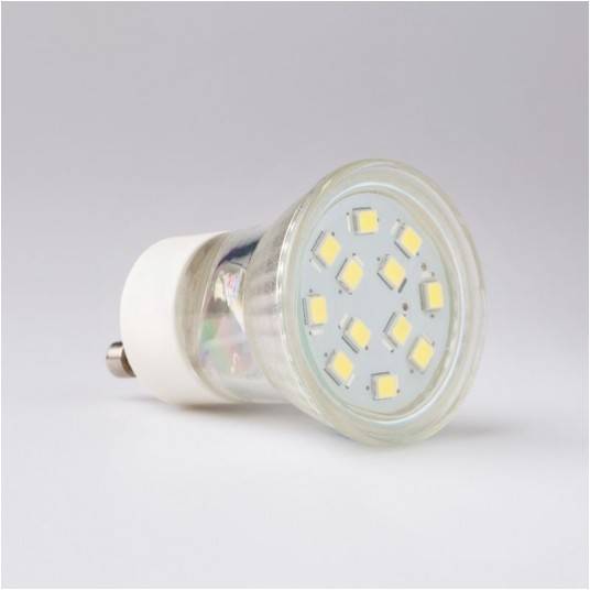 GU11 LED 230V 3W BARWA CIEPŁA