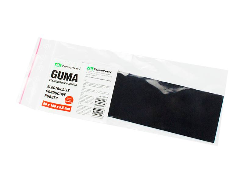 GUMA ELEKTROPRZEWODZĄCA 50x150x0,5mm