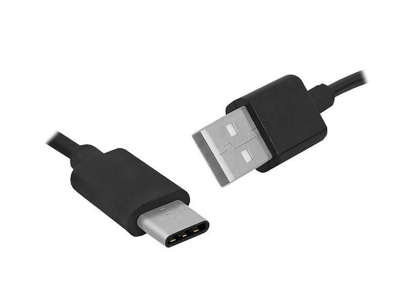 KABEL POŁĄCZENIOWY USB-USB-C CZARNY 1,5m