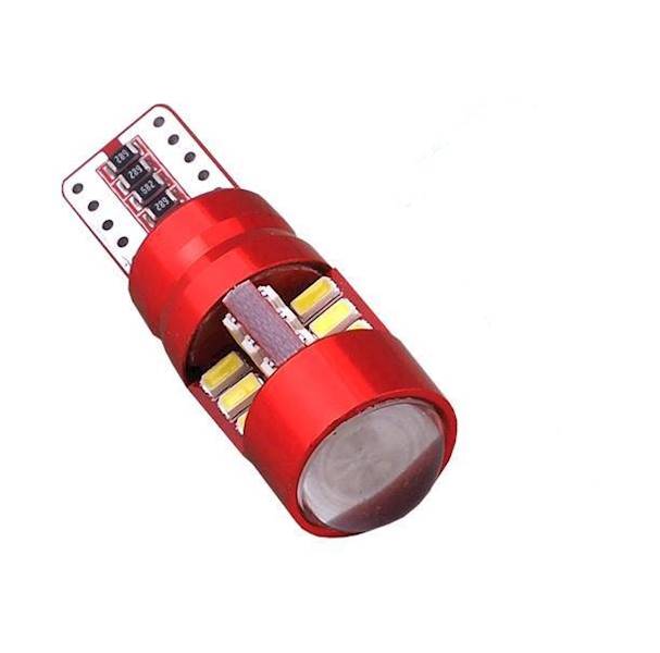 ŻARÓWKA LED SAMOCHODOWA W5W 12V/24V 27SMD biała