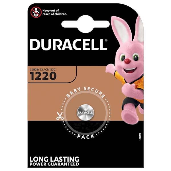 BATERIA CR1220 3V DURACELL