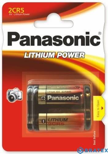 BATERIA 2CR5 6V PANASONIC