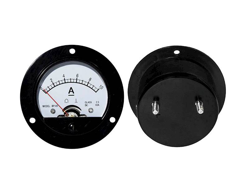 MIERNIK ANALOGOWY 10A OKRĄGŁY