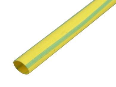 RURKA TERMOKURCZLIWA 6,4mm 1m ŻÓŁTO-ZIELONA