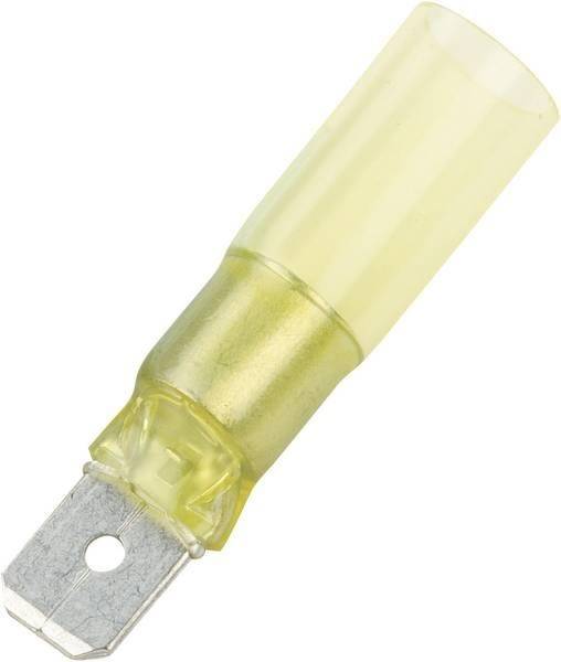 WSUWKA 6,3 MĘSKA Crimpseal II 4-6mm ŻÓŁTA
