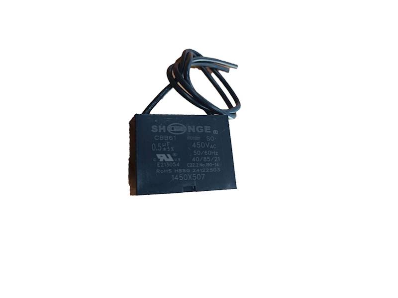 KONDENSATOR SILNIKOWY 1,5uF 450V KOSTKA PRZEWODY