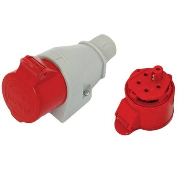 GNIAZDO SIŁOWE 400V 16A 5 BOLCY