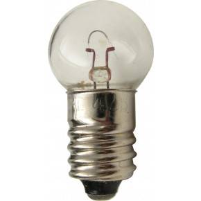 ŻARÓWKA E10 2,5V 0,3A 0,75W BIAŁA