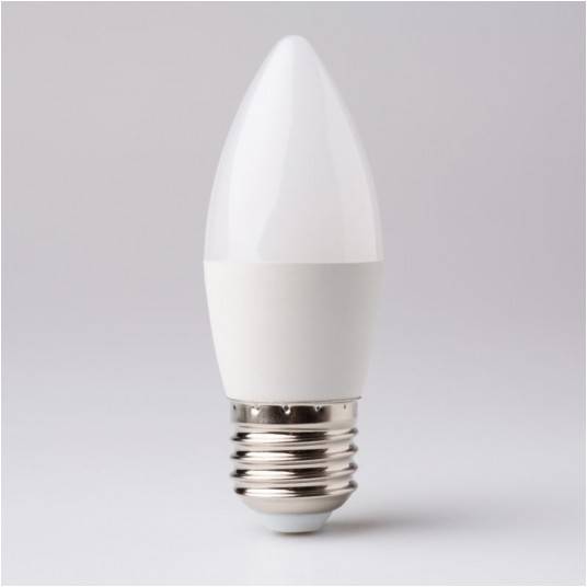 E27 LED 230V 10W ŚWIECA BARWA CIEPŁA