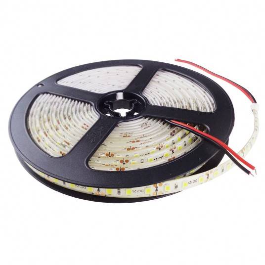 TAŚMA LED 12V 9,6W/m IP63 BARWA ZIMNA 5m