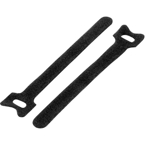 OPASKA RZEPOWA 125mm CZARNA opakowanie 10szt.