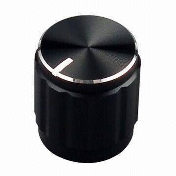 GAŁKA POTENCJOMETRU 15mm CZARNA