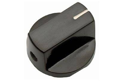 GAŁKA POTENCJOMETRU 27mm CZARNA