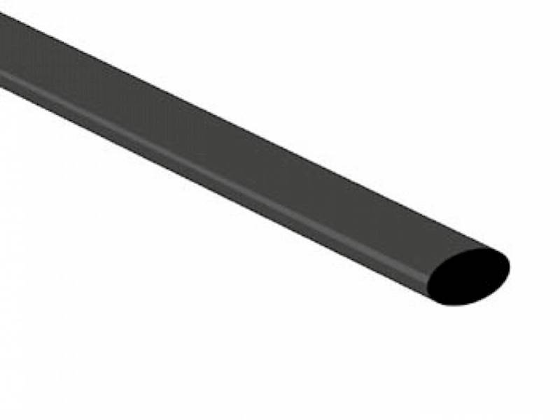RURKA TERMOKURCZLIWA 9,5mm 1m CZARNA