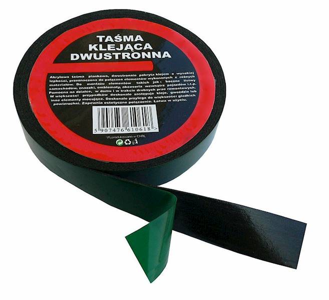 TAŚMA KLEJĄCA DWUSTRONNA 1mmx9mmx5m
