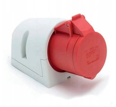 GNIAZDO SIŁOWE 400V 32A 4 BOLCE