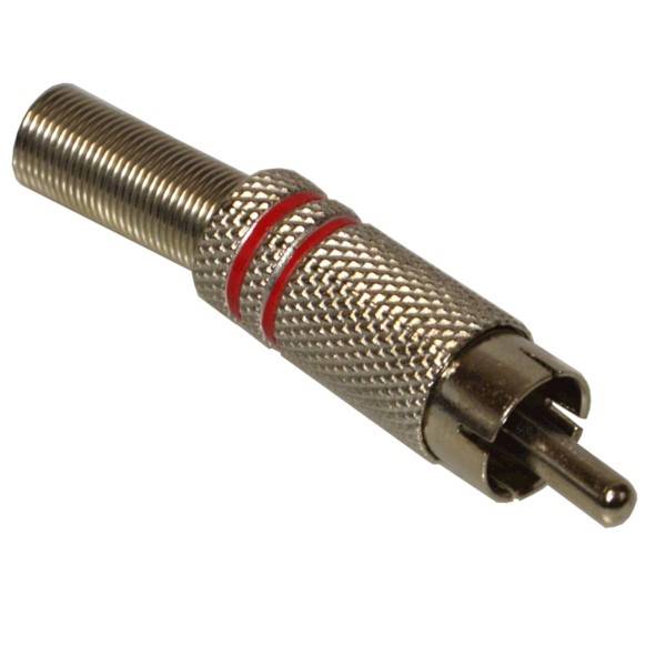 WTYK RCA DUŻY METAL CZERWONY
