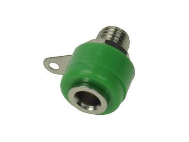 GNIAZDO BANANOWE 4mm ZIELONE