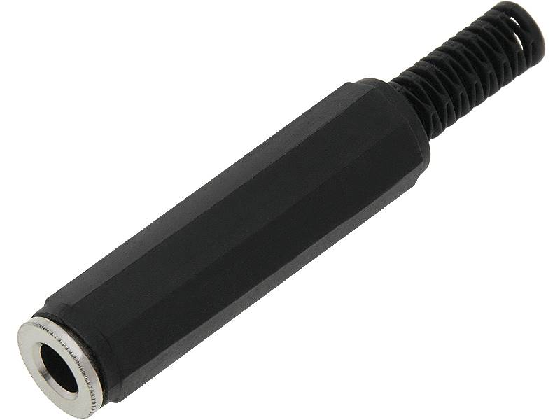 GNIAZDO JACK6,3mm MONO PLASTIK