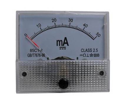 MIERNIK ANALOGOWY 50mA 