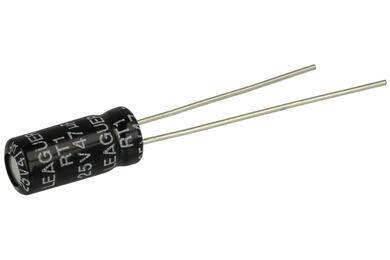 KONDENSATOR ELEKTROLITYCZNY 47uF 25V