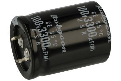 KONDENSATOR ELEKTROLITYCZNY 3300uF 100V