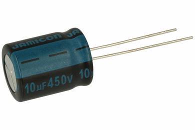 KONDENSATOR ELEKTROLITYCZNY 10uF 450V