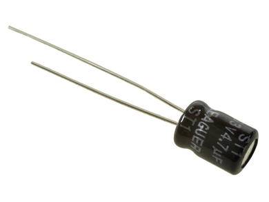 KONDENSATOR ELEKTROLITYCZNY 4,7uF 63V