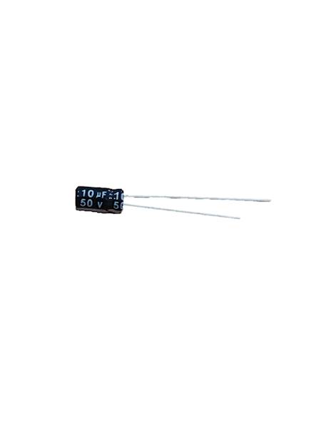 KONDENSATOR ELEKTROLITYCZNY 10uF 50V