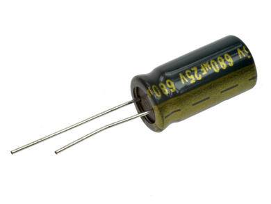 KONDENSATOR ELEKTROLITYCZNY 680uF 25V
