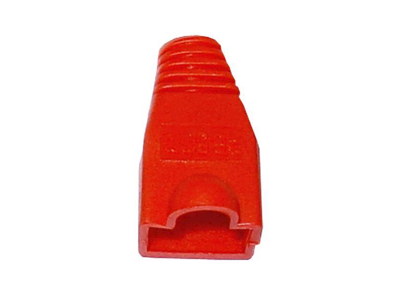 OSŁONA WTYKU RJ45, GUMOWA CZERWONA