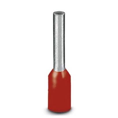TULEJKA IZOLOWANA 2,5x8mm CZERWONA