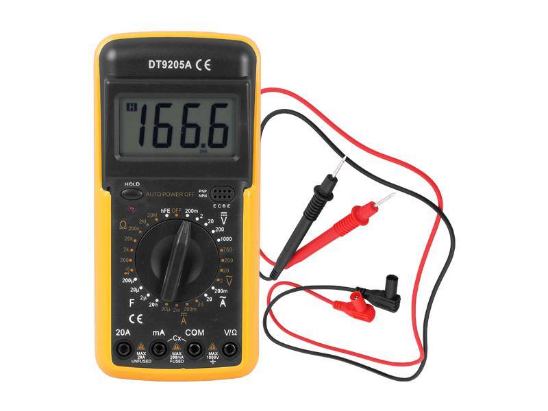 MIERNIK CYFROWY DT-9205A