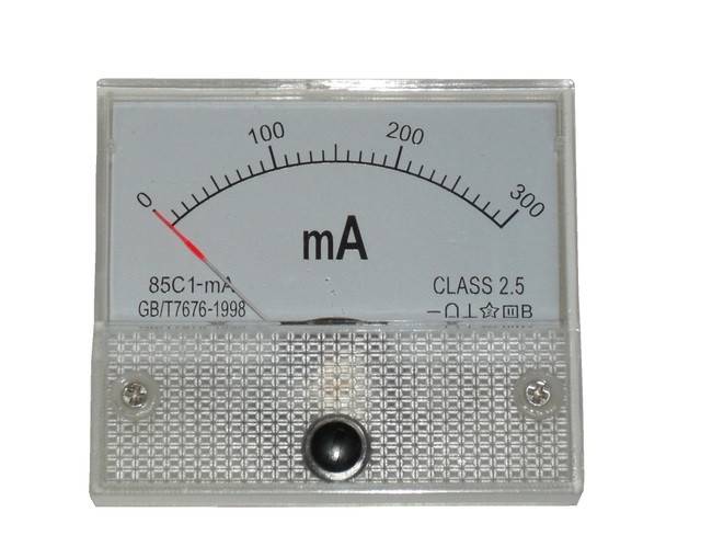 MIERNIK ANALOGOWY 300mA
