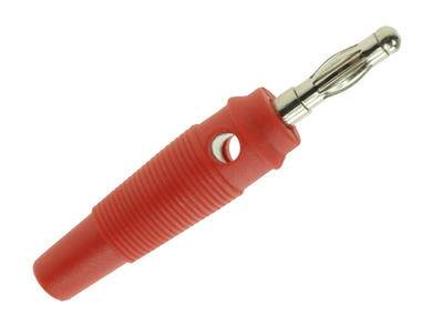 WTYK BANANOWY 60V 24A 4mm CZERWONY