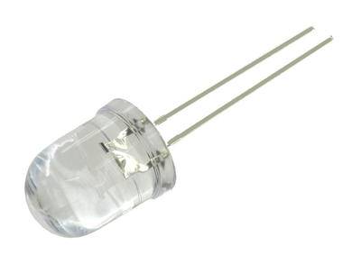 LED 8mm 2,1V BIAŁA
