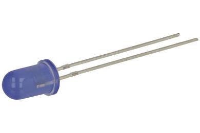 LED 5mm 3,5V NIEBIESKA MATOWA