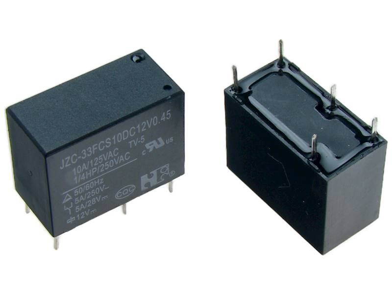 PRZEKAŹNIK 12VDC 5A HF33F-012-ZST