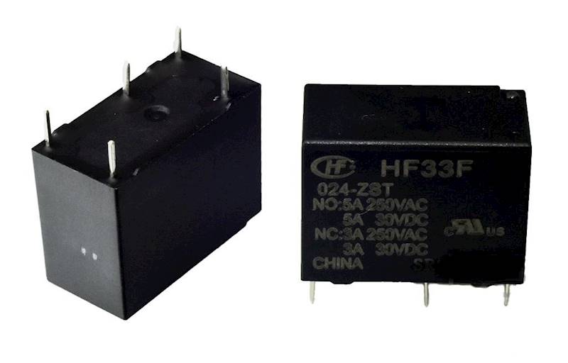 PRZEKAŹNIK 24VDC 5A HF33F-024-ZST HONGFA